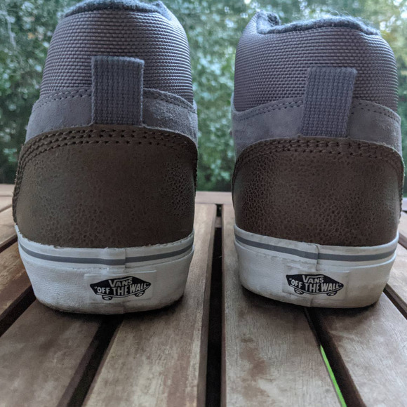 Vans Men's Era Hi Pig Suede and Nylon High-Top Skateboarding Shoe Size 12 - Picture 4 of 8